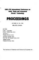 1995 4th International Conference on Solid-State and Integrated Circuit Technology