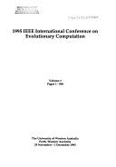 1995 IEEE International Conference on Evolutionary Computation, the University of Western Australia, Perth, Western Australia, 29 November-1 December, 1995