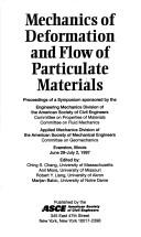 Mechanics of deformation and flow of particulate materials