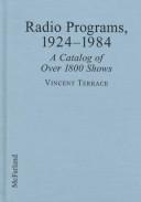 Radio Programs, 1924-1984