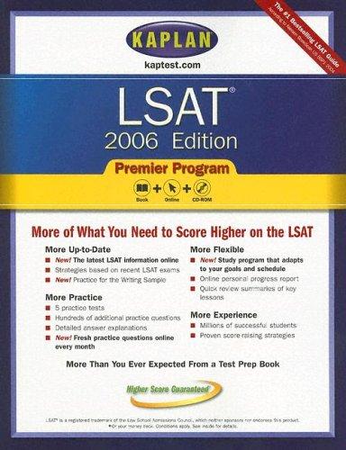 Kaplan LSAT 2006, Premier Program