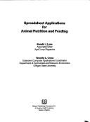 Spreadsheet applications for animal nutrition and feeding