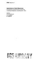 Applications of solid mechanics