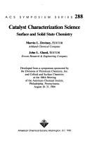 Catalyst characterization science