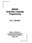 8086/88 Assembly Language Programming