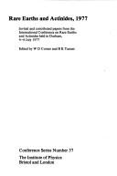 Rare earths and actinides, 1977