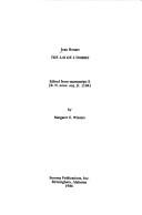 Le lai de l'ombre, publié par Joseph Bédier