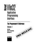 Microsoft Win 32 Application Programming Interface