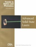 Advanced Solid State Lasers