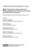 High temperature superconductors