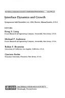 Interface dynamics and growth