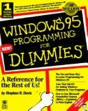 Windows 95 Programming for Dummies by Stephen Randy Davis cover