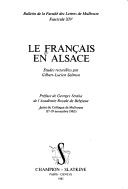 Le Français en Alsace by Gilbert-Lucien Salmon cover
