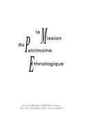 La Mission du patrimoine ethnologique by France cover