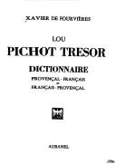 Lou pichot trésor by Xavier de Fourvières père cover