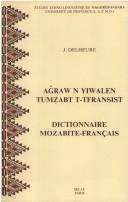 Aǧraw n yiwalen tumẓabt t-tfransist = by J. Delheure cover