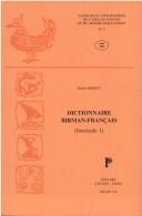 Dictionnaire birman-français by Denise Bernot cover