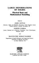 Large deformations of solids