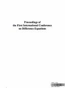 Proceedings of the First International Conference on Difference Equations