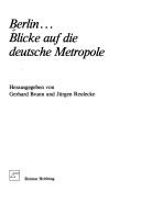 Berlin-- by Gerhard Brunn, Jürgen Reulecke cover
