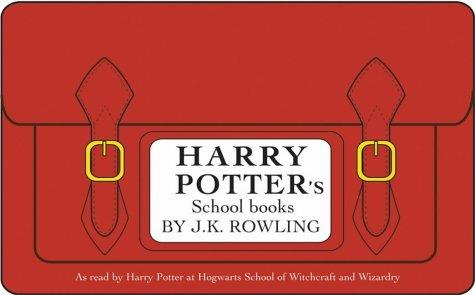 Harry Potter Schoolbooks (Fantastic Beasts and Where To Find Them / Quidditch Through The Ages) by J. K. Rowling cover