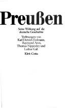 Preussen by Karl Dietrich Erdmann cover