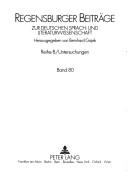 Regensburger Deutsch by Susanne Naisl cover