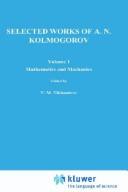 Selected works of A.N. Kolmogorov