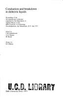 Conduction and breakdown in dielectric liquids