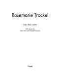 Rosemarie Trockel