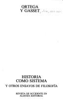 Historia como sistema