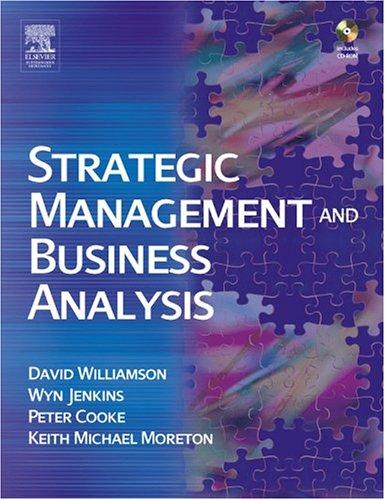 Strategic management and business analysis