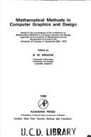Mathematical methods in computer graphics and design