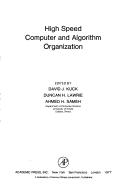 High Speed Computer and Algorithm Organization