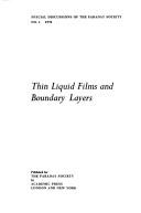 Thin Liquid Films and Boundary Layers