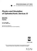 Physics and simulation of optoelectronic devices XI by [name missing] cover