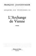 L' archange de Vienne by Françoise Chandernagor cover