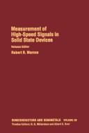 Measurement of High-Speed Signals in Solid State Devices (Semiconductors and Semimetals)