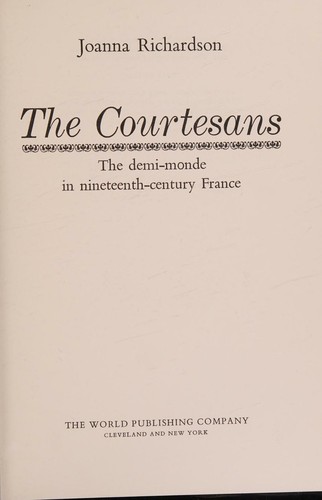 The courtesans