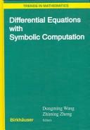 Differential Equations with Symbolic Computation (Trends in Mathematics)