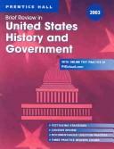 Brief review in United States history and government