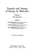 Burnett Transfer and Storage of Energy by Molecules