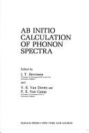 Ab initio calculation of phonon spectra