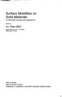 Surface Mobilities on Solid MaterialsFundamental Concepts and Applications