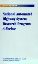 National Automated Highway System Research Program