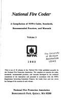 National Fire Code Complete Set