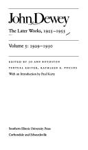 The middle works, 1899-1924