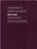 Proceedings of the Second Annual Acm-Siam Symposium on Discrete Algorithms/San Francisco, 1991 (Proceedings in Applied Mathematics)