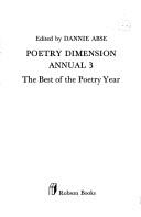 Poetry Dimension Annual