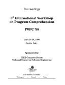 6th International Workshop on Program Comprehension